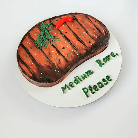 🐾 Торт для собаки «Стейк Medium Rare»