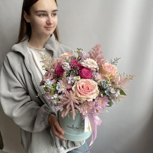 Композиция в нежной гамме