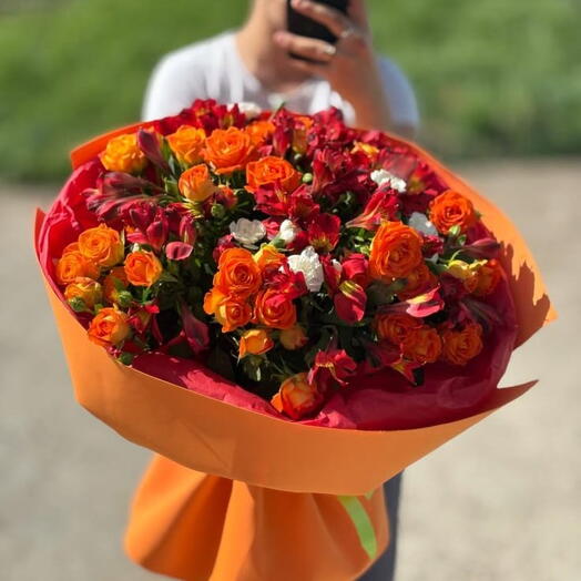 Осенний букет для особых случаев