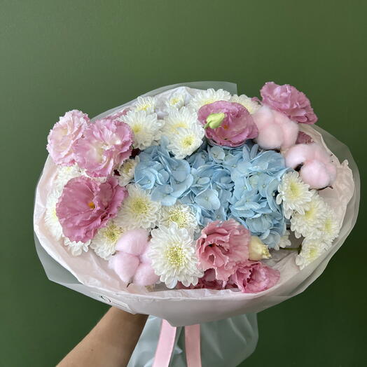 Букет с гортензией 🦋💕🌸😻