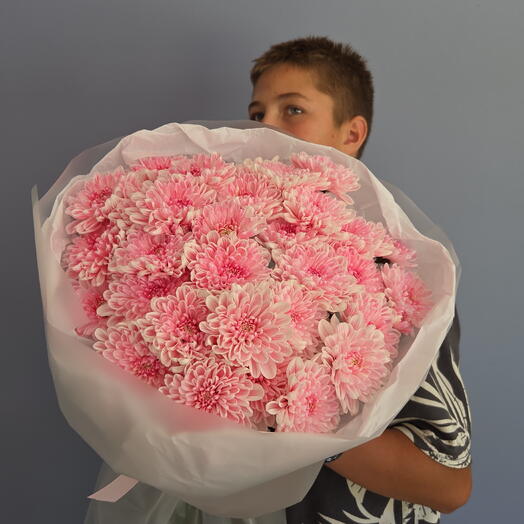 Букет из хризантем