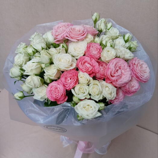 10 spray roses bouquet