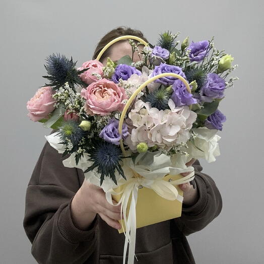 Композиция «Мечта» в сумочке 💜