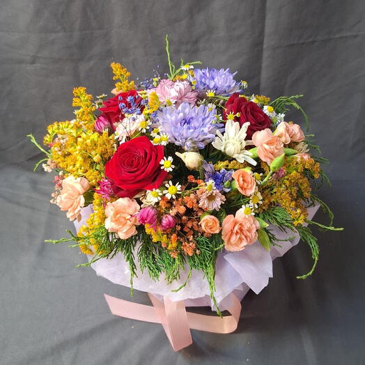 Яркий тортик цветов 💐