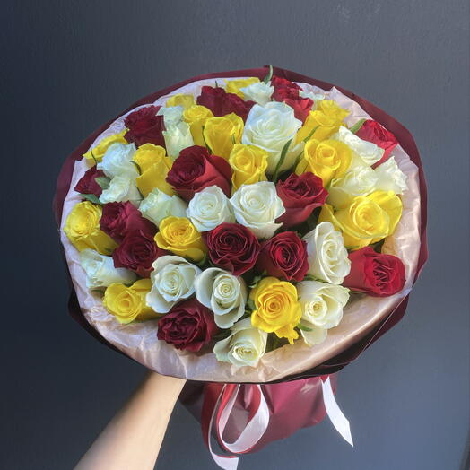 Микс из 51 кенийской розочки