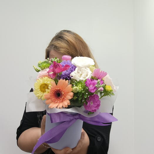 Композиция в шляпной коробке 57889