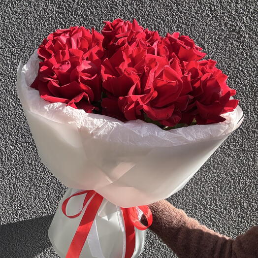 Моно букет из французских роз🌹