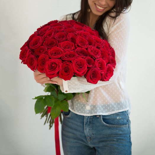 Букет из 39 красных роз