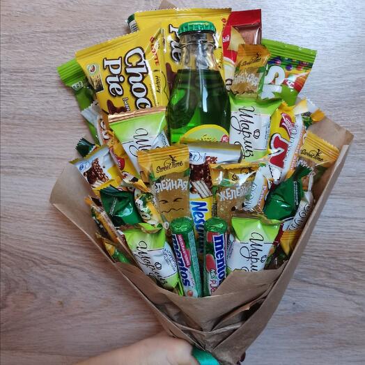 Букет из конфет "Сладости-радости"