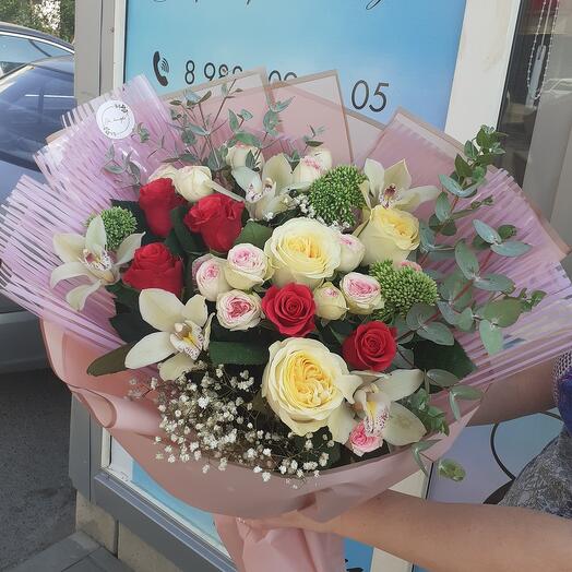 Букет весёлый