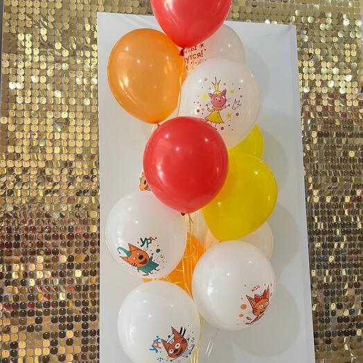 Balls Three Cats 13 pcs