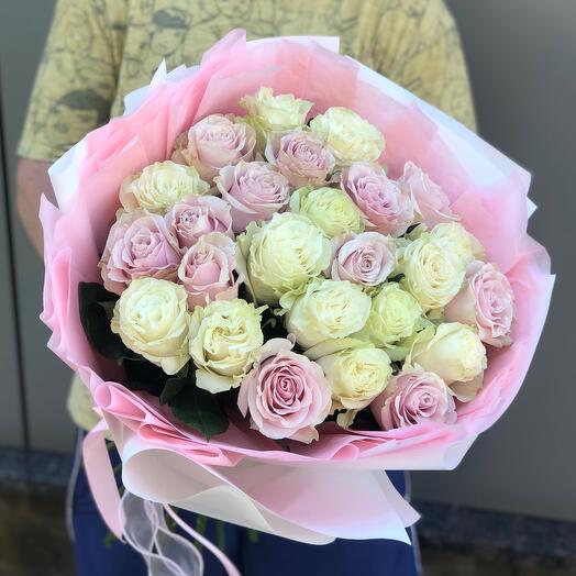 Ramo de 25 rosas Holandesas "Ternura"