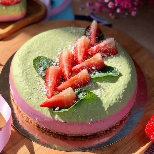 Полезный RAW-торт «Летний рассвет» без сахара, глютена и лактозы, VEGAN