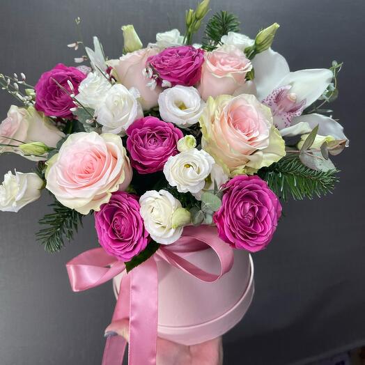 Flowers in a box