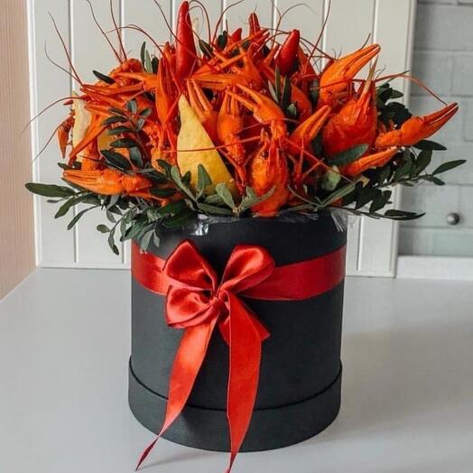 Crayfish in a box