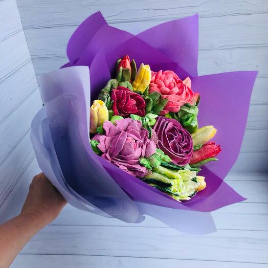 Bouquet-a compliment of lilac color