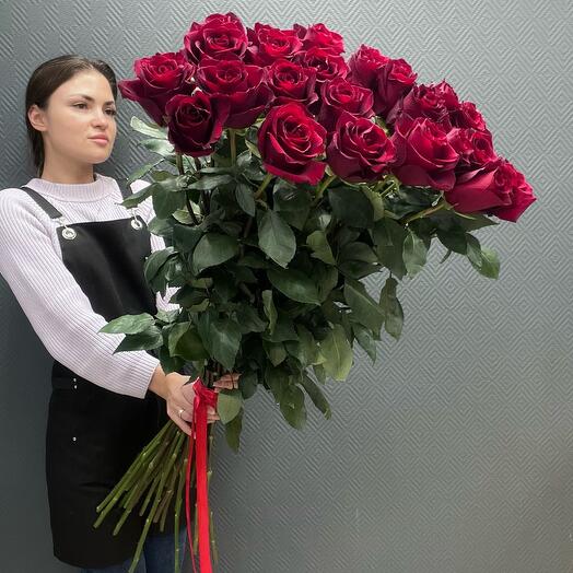 Букет роз 100см