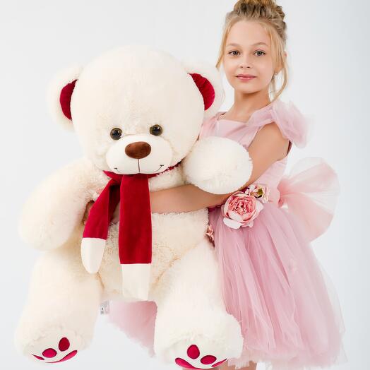 Teddy bear 110 cm milk Kevin