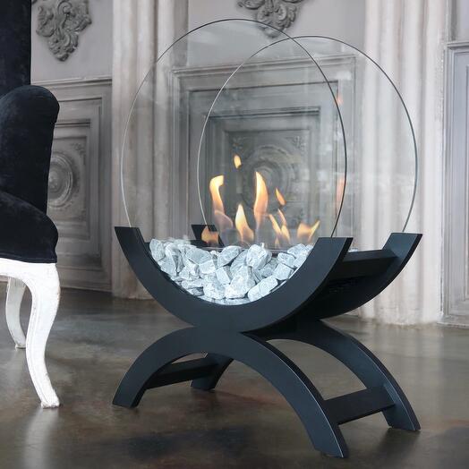 Биокамин Lounge бук «Черный»