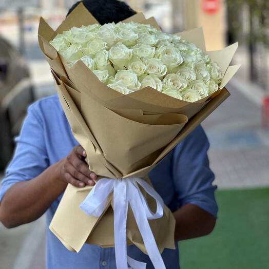 51 White Roses