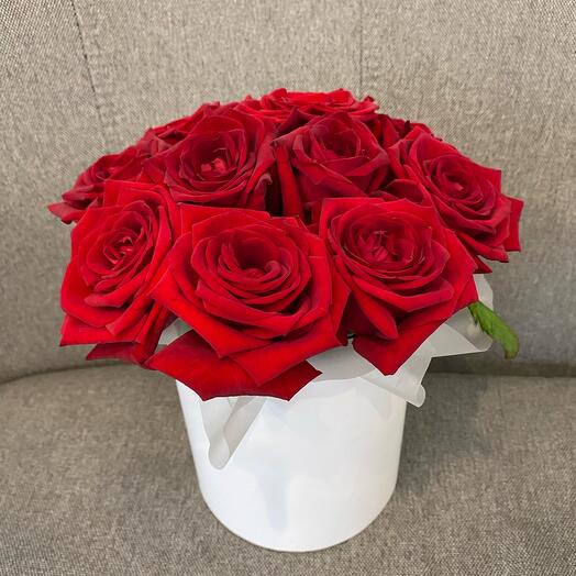 Roses in a box