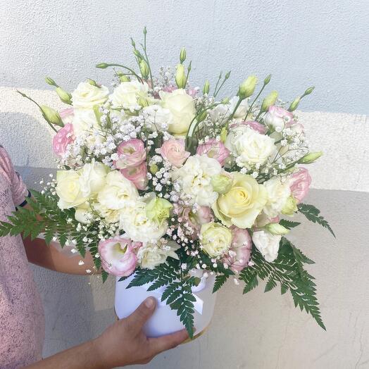 Delicate Flowers in a box