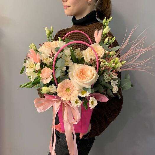 Цветы в коробке 18