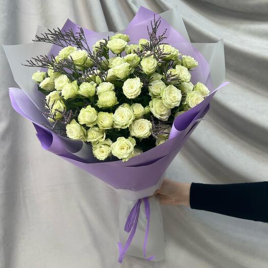 Букет из кустовых роз 59