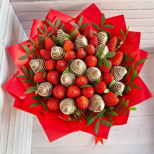 Ramo de fresas "Pasión"