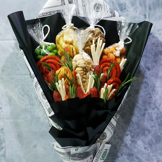 Мужской букет со сроками