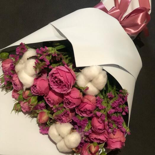 Пионовидни роз5шт лимонюм