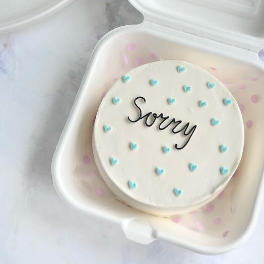 Бенто торт sorry, бенто торт с извинениями