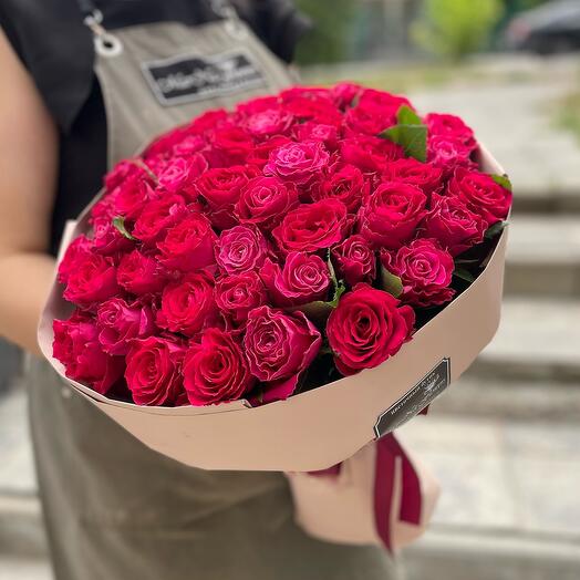 Букет из 51 розы