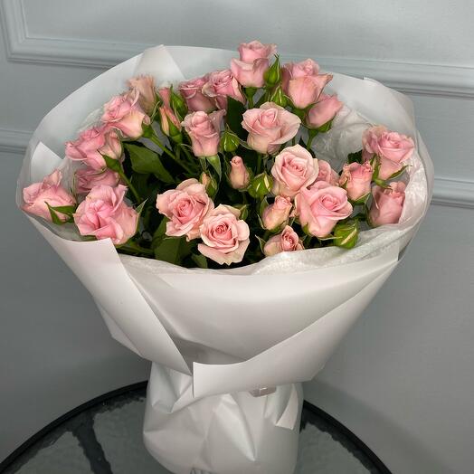 Ramo de rosas de arbusto 7 piezas