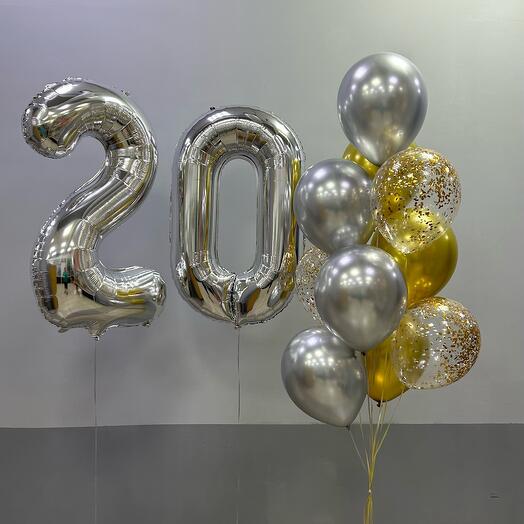 Гелиевые шары 20