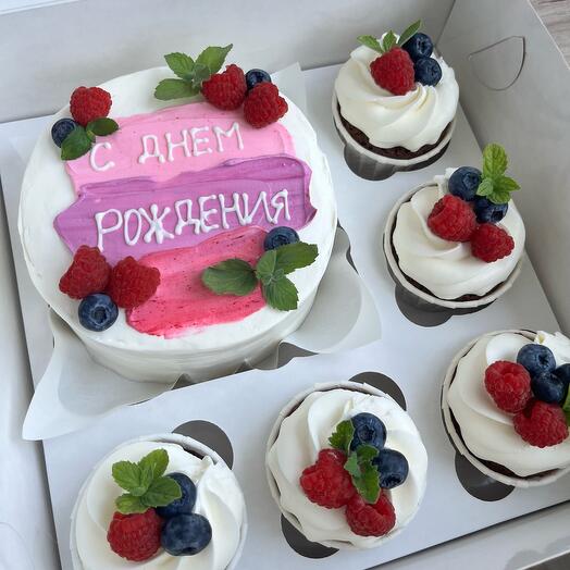 Бенто +капкейки