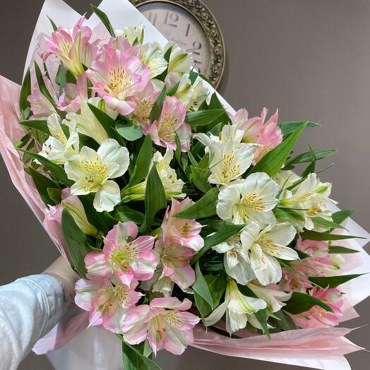 Gran ramo con alstroemeria