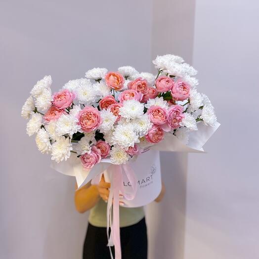 Цветы в коробке