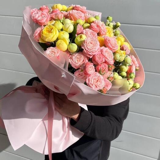 Микс розы