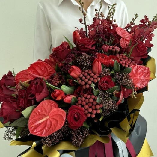 Bouquet "Scarlet Dreams"