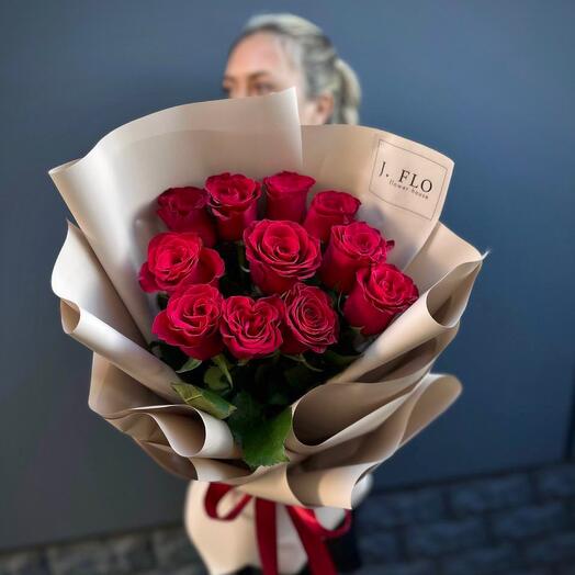 Rosas rojas 11pcs