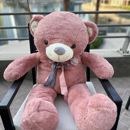 Teddy Bear Pink, 100 cm