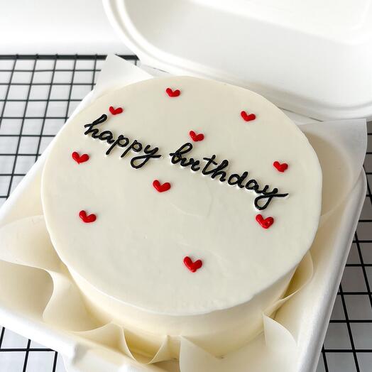 Бенто торт  happy birthday на день рождения