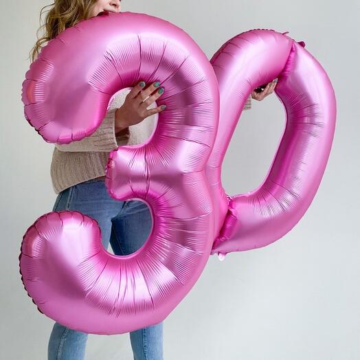 Foil balloon 100cm in assortment