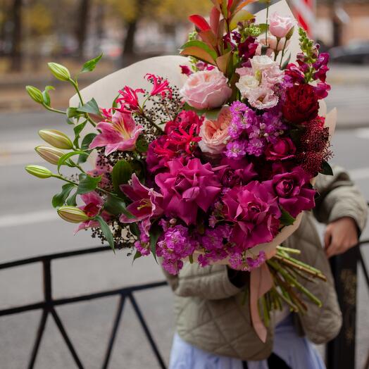 Букет "Кемерон"💕💜