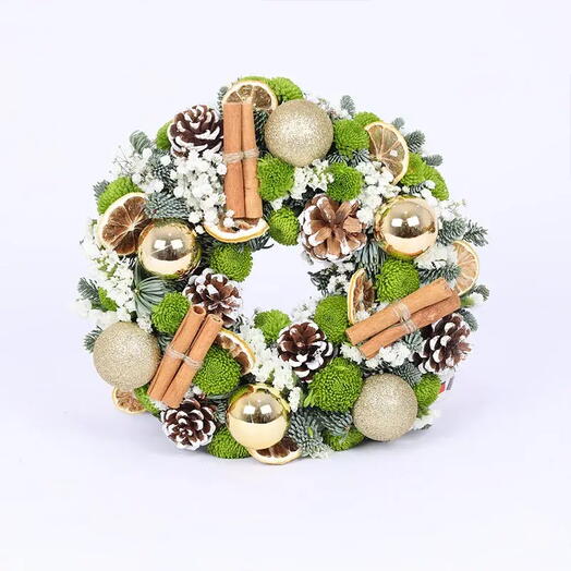 Christmas Wreath Green