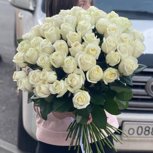 51 белая Роза