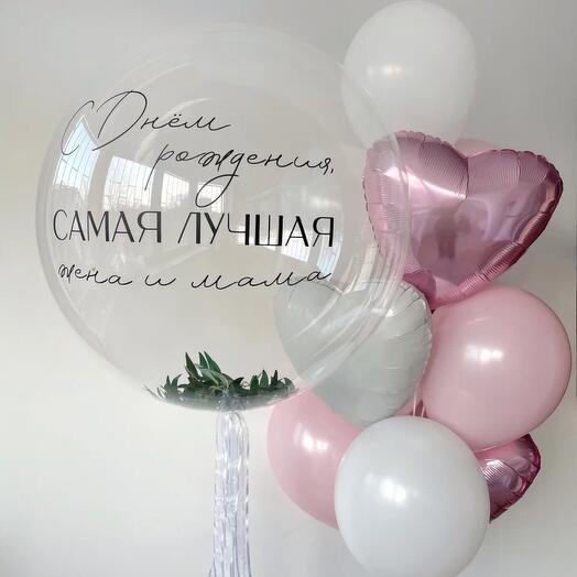 Воздушные шары Мамочке