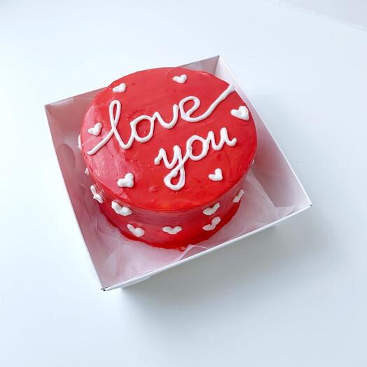 Бенто «Love you», девушке, жене, 14 февраля