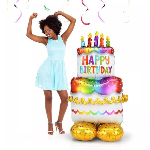 Огромный шар торт стоячий